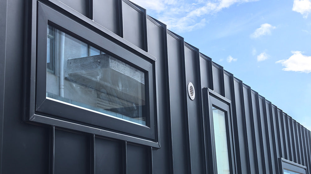 Australia standard prefab house Cheap Price a Frame Prefabricate Tiny House on wheels