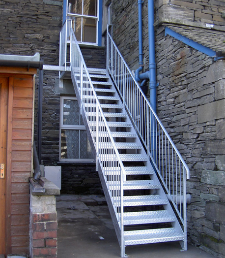 Indoor stairs