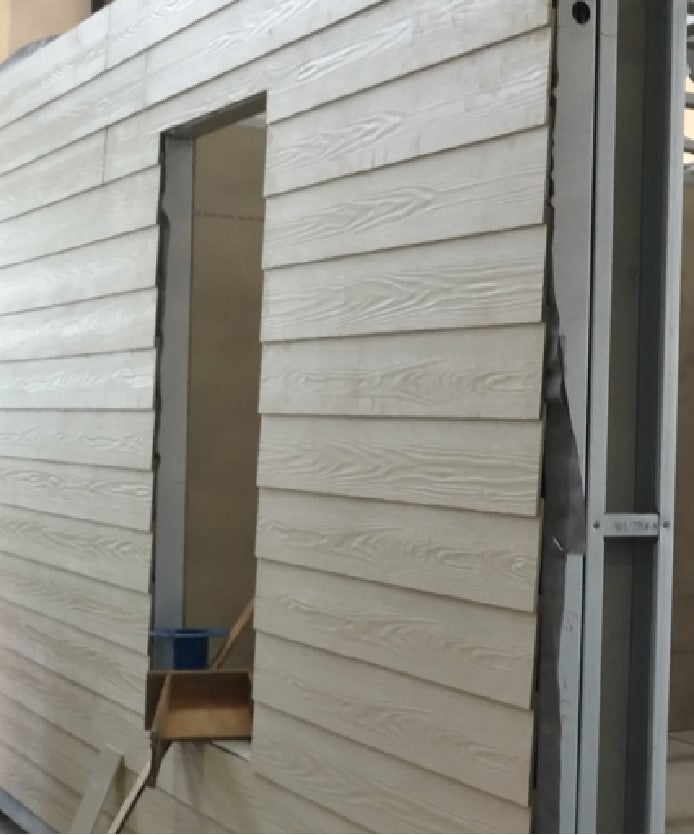 Exterior Wall-Fiber Cement Cladding for prefab house-HJ series