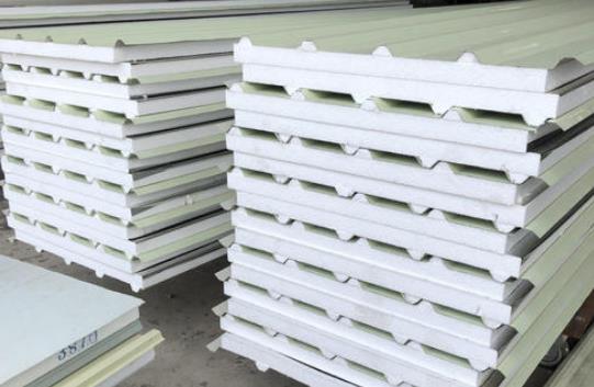 Cladding-Colorbond steel sheet/trimdek & EPS sandwich panel