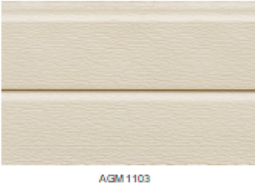 Cladding-Galvanized steel & PU sandwich decorated panel AGM