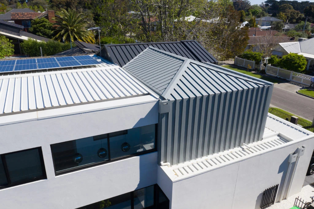 Standing Seam Metal Cladding