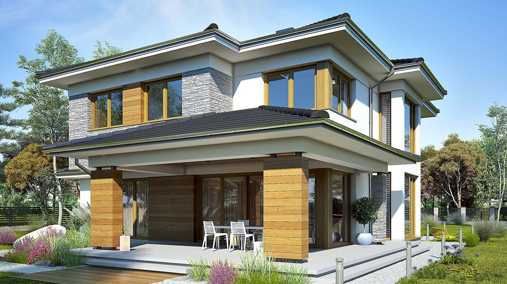 ICC-ES light steel frame Prefab House Villa Steel House Kits Conwy House