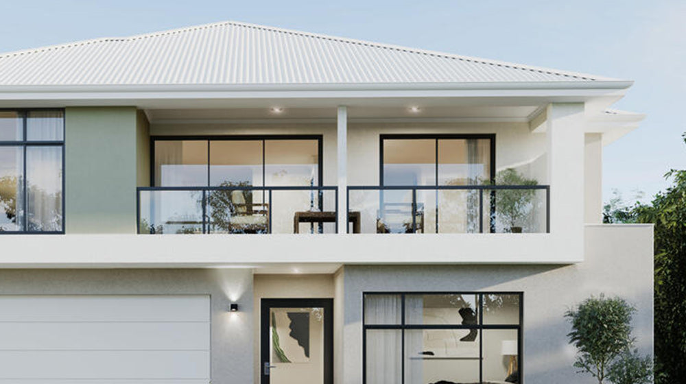 Cold Formed Steel Structural Light Steel Frame Prefabricated Luxury Singel Family Homes