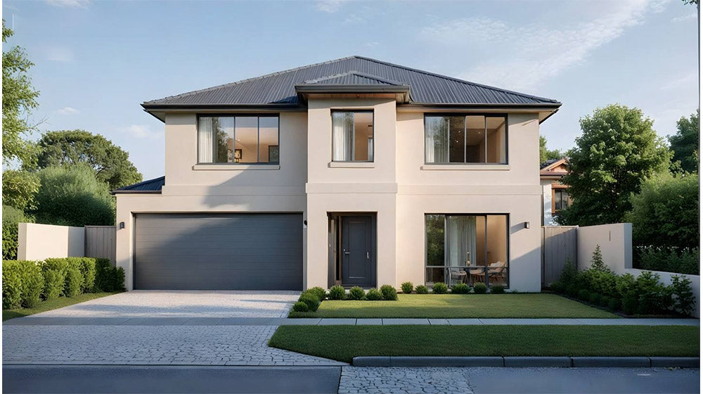 Modern Prefab House Luxury Villa AS/NZS Light Steel Frame Modular Home with 3 Bedroom Panama Houses