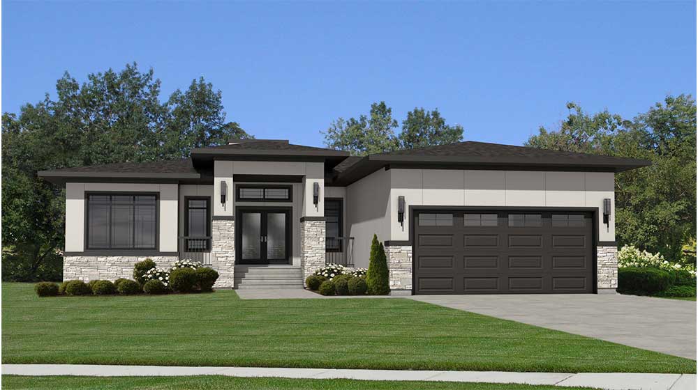 AS/US Light Gauge Steel Frameing Prefabricated Homes Luxury Modern Prefab Villa Single Family Homes Bergen House
