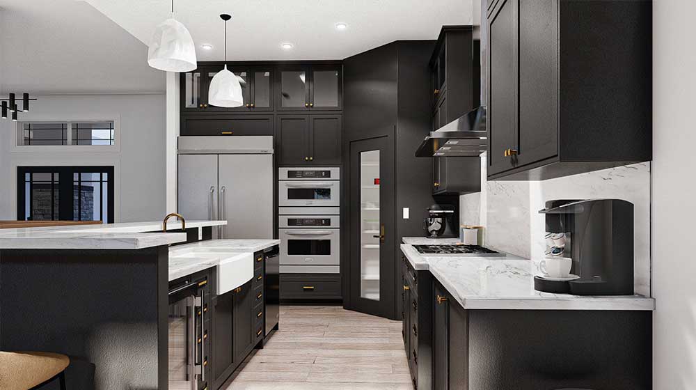 AS/US Light Gauge Steel Frameing Prefabricated Homes Luxury Modern Prefab Villa Single Family Homes Bergen House