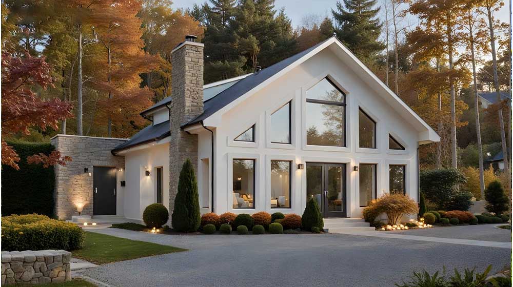 Promotion Airbnb China Triangular Roof Prefabricated House Modular Cabin Tiny Homes Aspen House