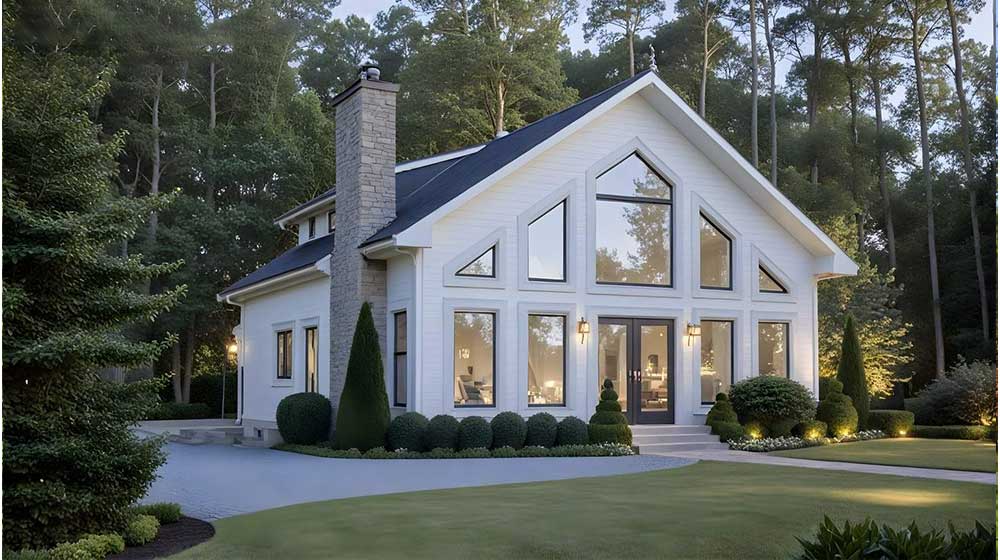 Promotion Airbnb China Triangular Roof Prefabricated House Modular Cabin Tiny Homes Aspen House
