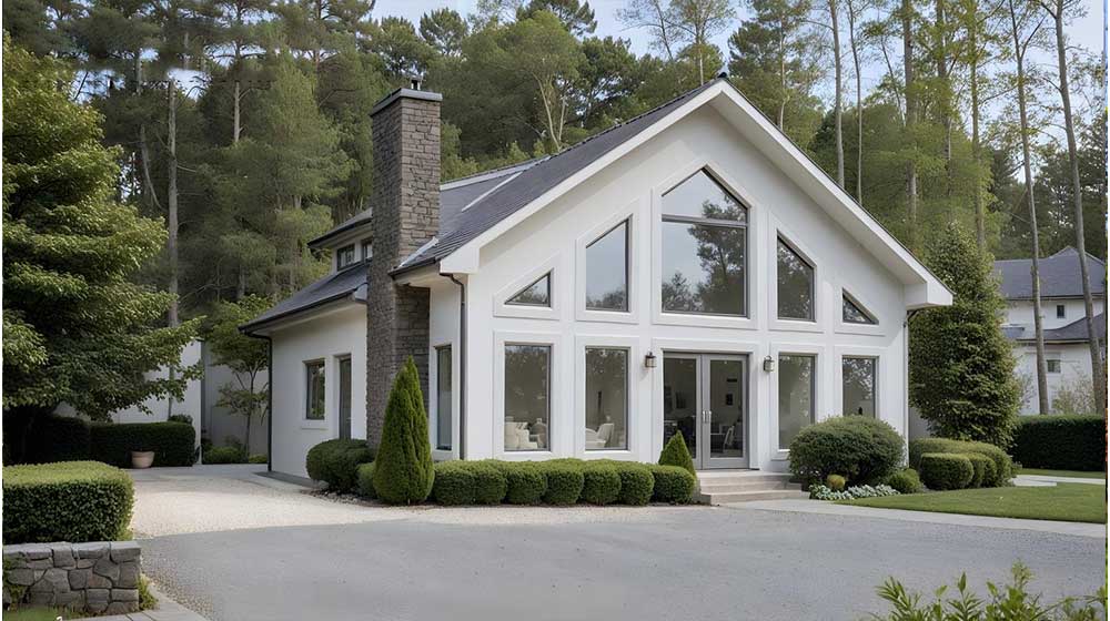 Promotion Airbnb China Triangular Roof Prefabricated House Modular Cabin Tiny Homes Aspen House