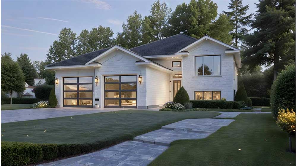 Au/USA Standard Light Steel Framing Prefab House Luxury Villa Juneau House