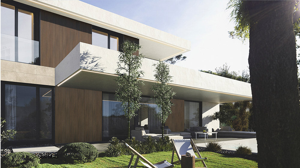 High-quality ultra modern prefab homes in light gauge steel frame home building kits