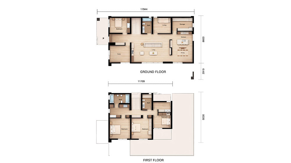 High-quality ultra modern prefab homes in light gauge steel frame home building kits