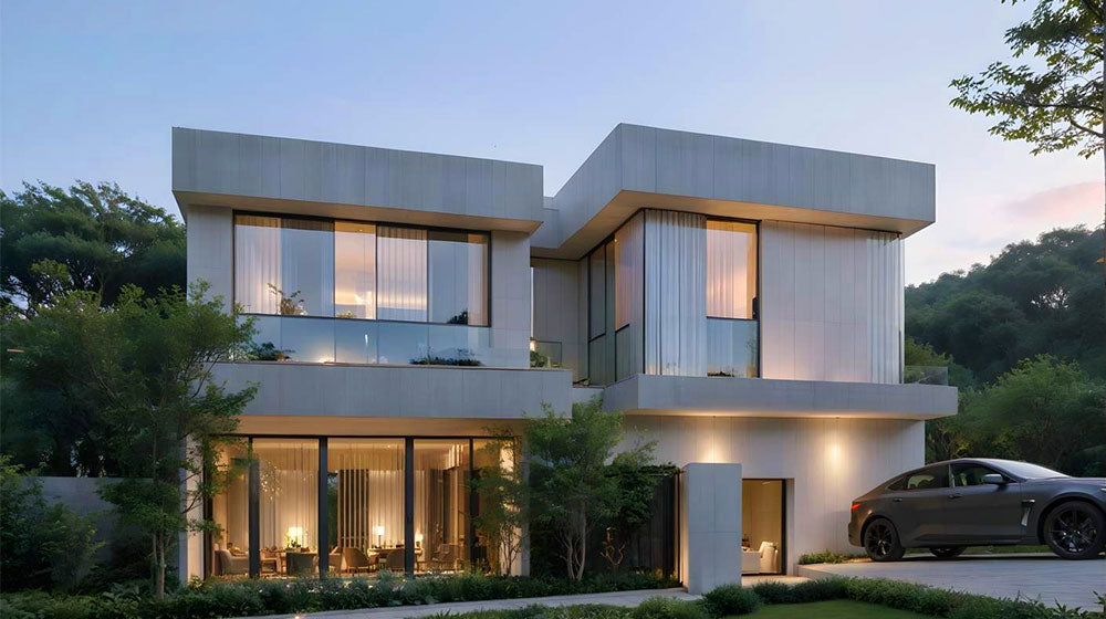 Australia Standard light gauge steel framing specifications Prefab Luxury House