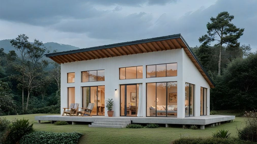 Prefabricated Cabins With Light Steel Framing Beautiful Wooden House Resort Bunglalow Patras House
