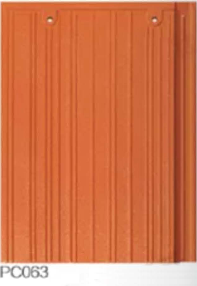Roofing tile-Clay tile