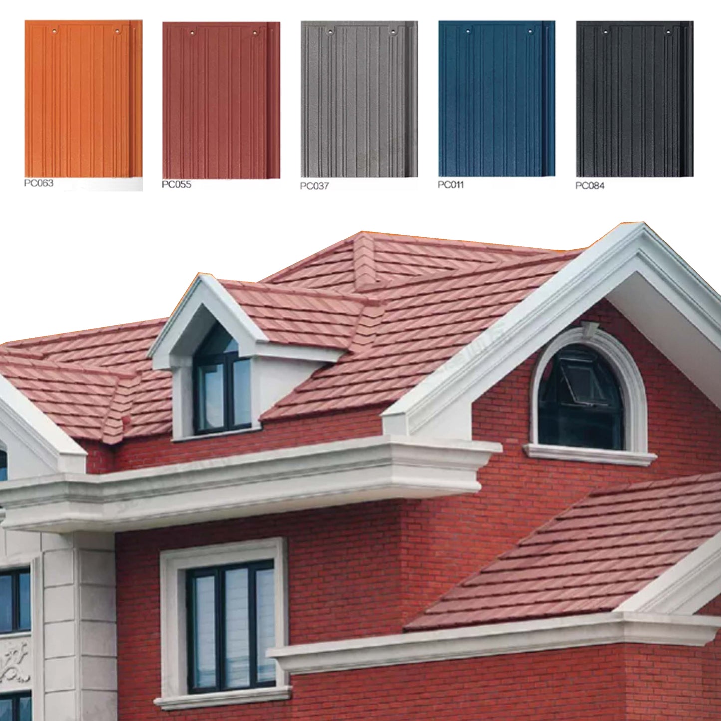 Roofing tile-Clay tile