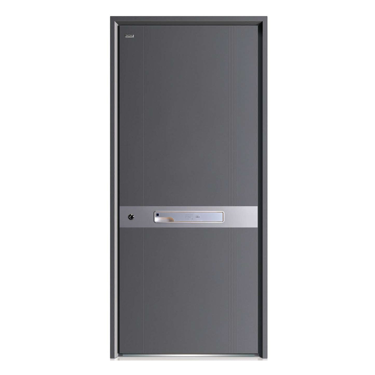 Steel security door