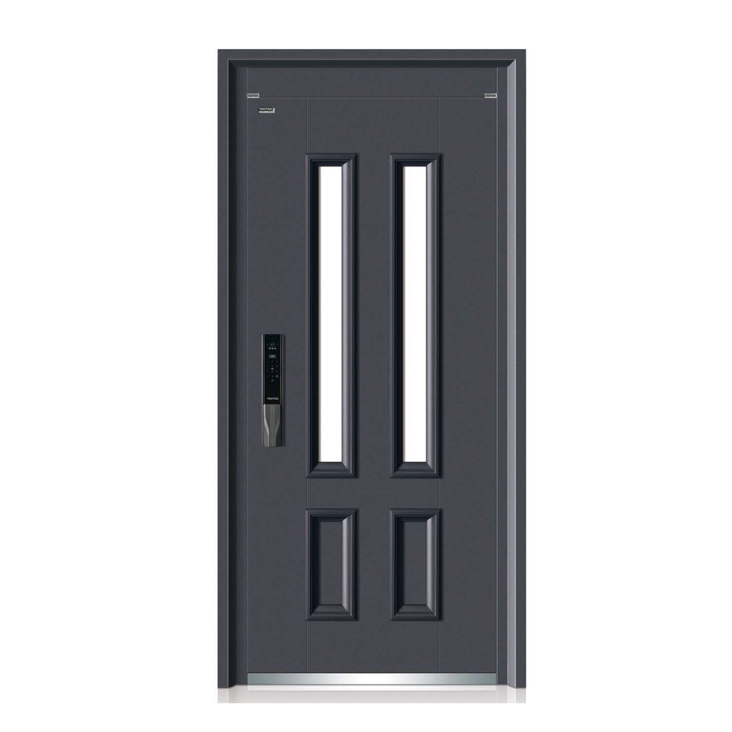 Steel security door