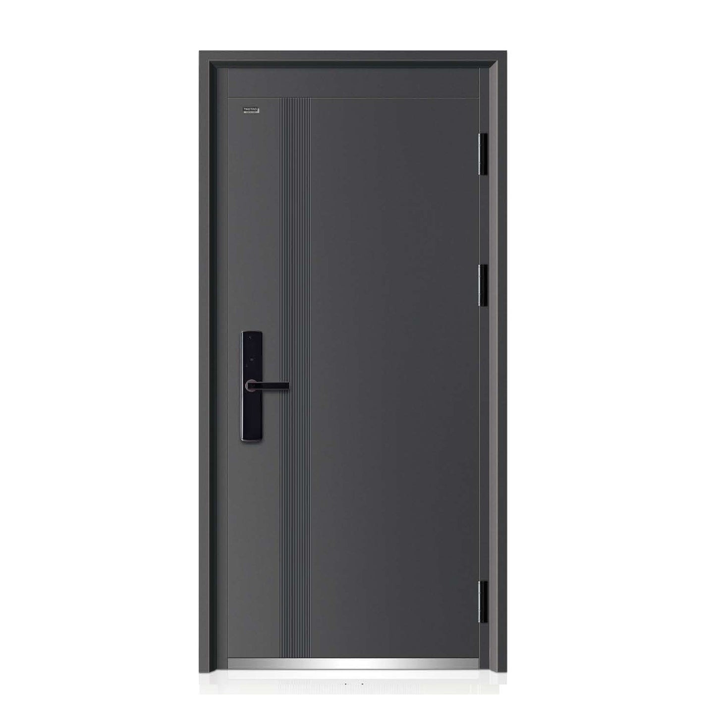 Steel security door