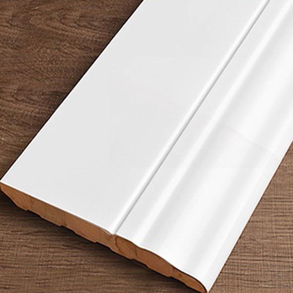 Solid wood Skirting for prefabricated house luxury  single family home