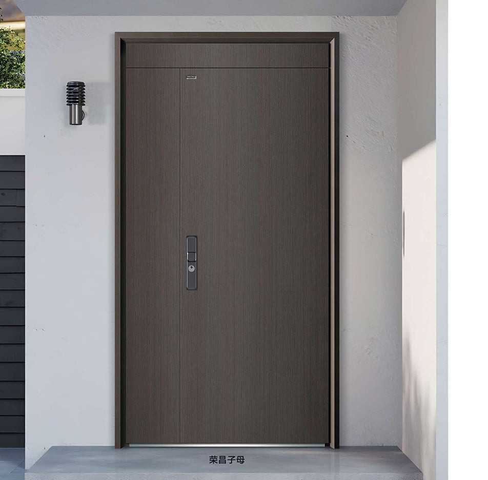 Steel security door
