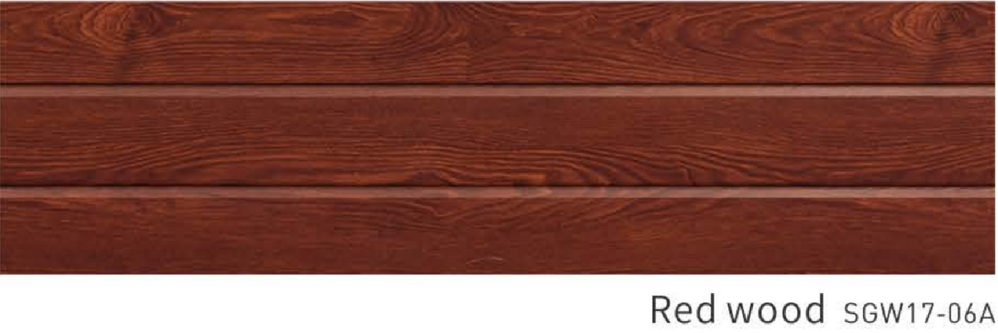 Cladding-Galvanized steel & PU sandwich decorated panel AGM