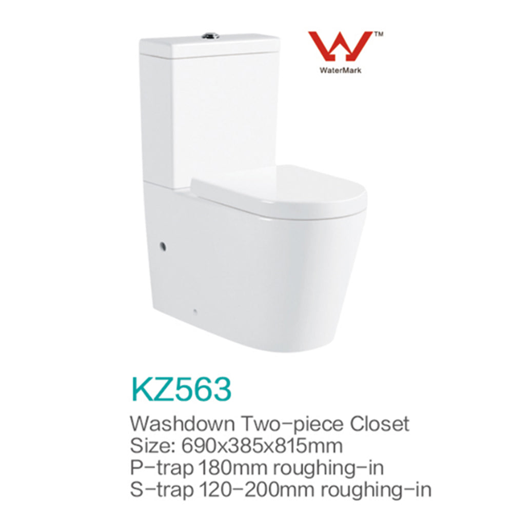 Bathroom Toilet- Water Mark