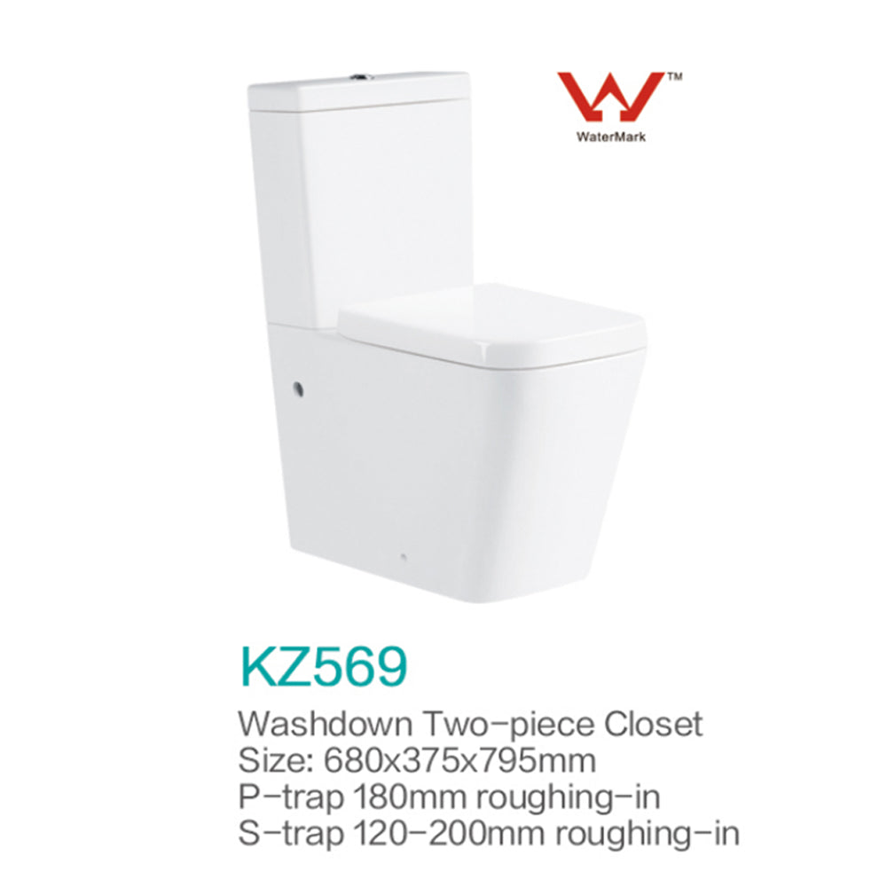 Bathroom Toilet- Water Mark