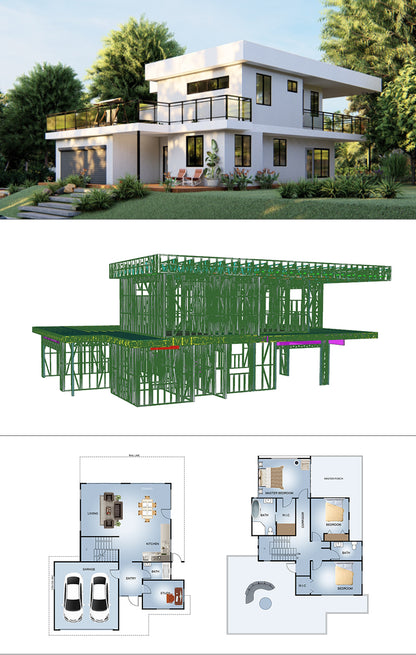 DEEPBLUE Prefab House Design Services