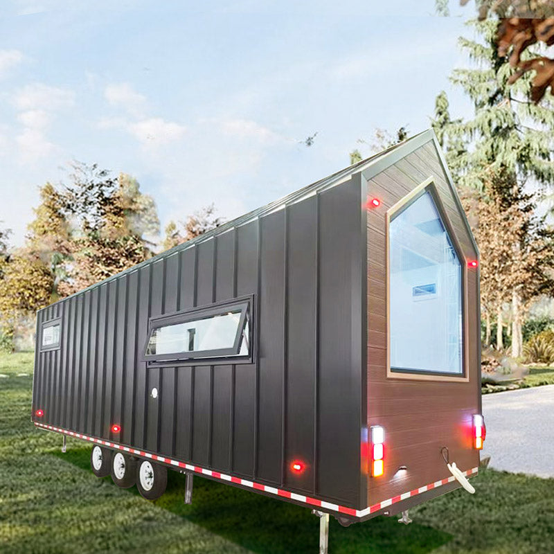 Australia Standard prefab house modular trailer home Queensland tiny house on wheeels