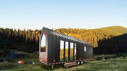 Australia Standard prefab house modular trailer home Queensland tiny house on wheeels