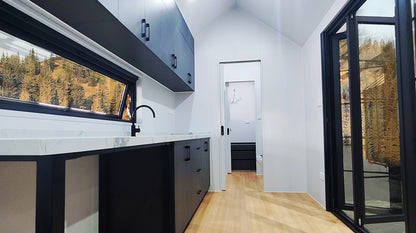 Australia Standard prefab house modular trailer home Queensland tiny house on wheeels