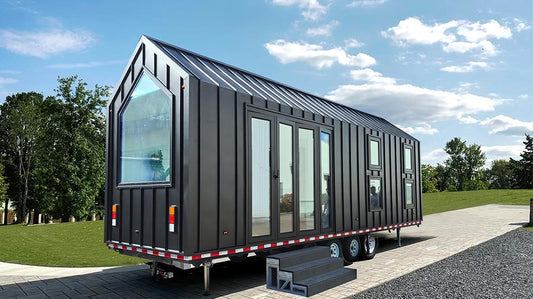 Australia Standard Prefabricated MobileTiny House on Wheels Trailer Cabin for garden airbinb