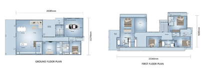 AS/AZ/EU/USA Standard Light Gauge Steel Prefab Modern Villa Seattle House