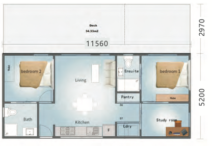 Granny flat Modern design Phoenix House