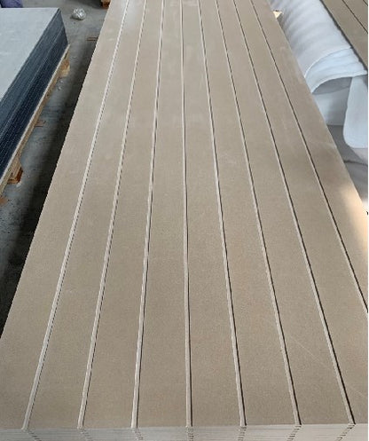 Clading- Vertical grain fiber cement panel