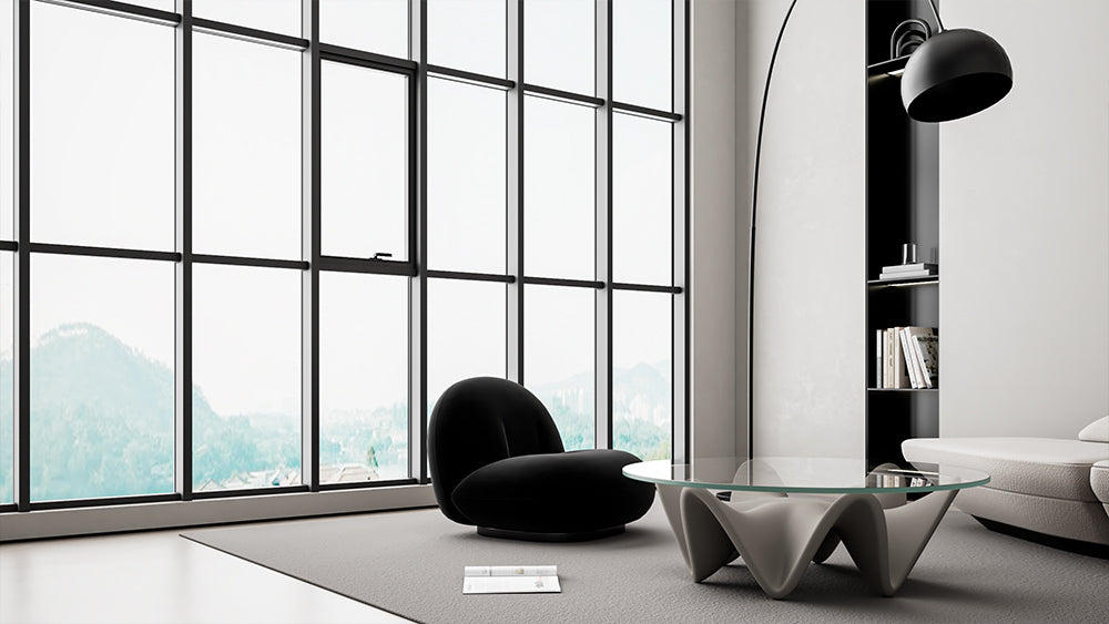 Aluminum Casement Windows DJ-Series Prefab house modular home panelized house kits