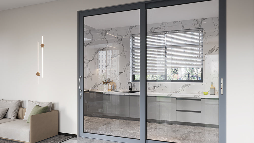 Aluminum Glass door DJ-Series