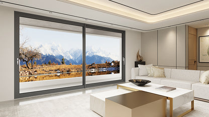 Aluminum Glass door DJ-Series