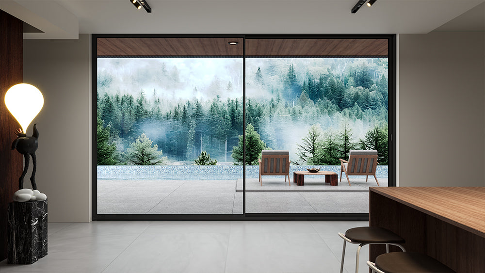 Aluminum Glass door DJ-Series