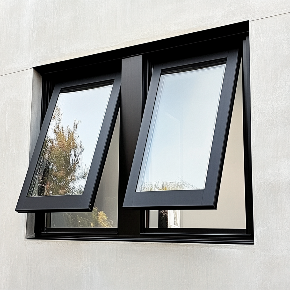 Windows-Alum. Double Glass Windows/Doors  for Modern Prefab & Modular Homes
