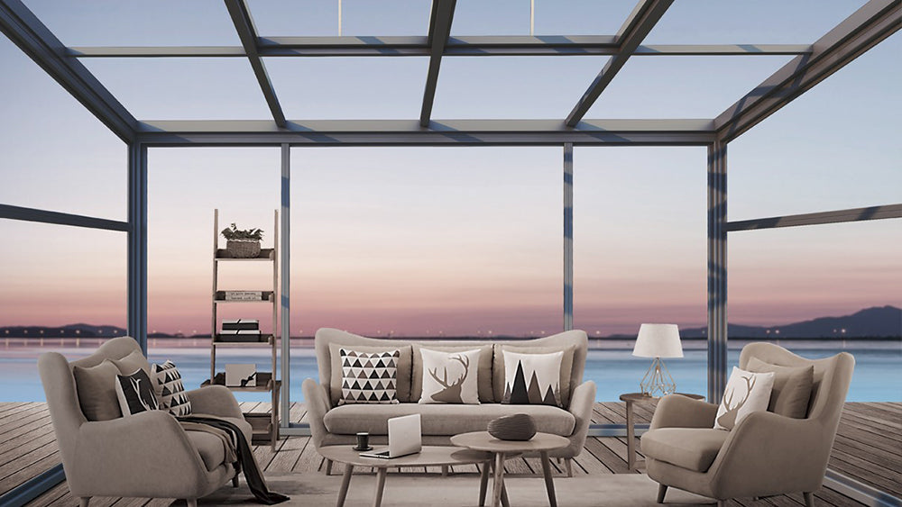Aluminum alloy glass Sunroom DJ-Series
