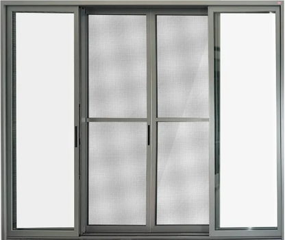 Windows-Alum. Double Glass Windows/Doors  for Modern Prefab & Modular Homes