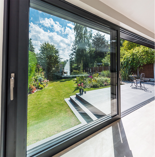 Windows-Alum. Double Glass Windows/Doors  for Modern Prefab & Modular Homes