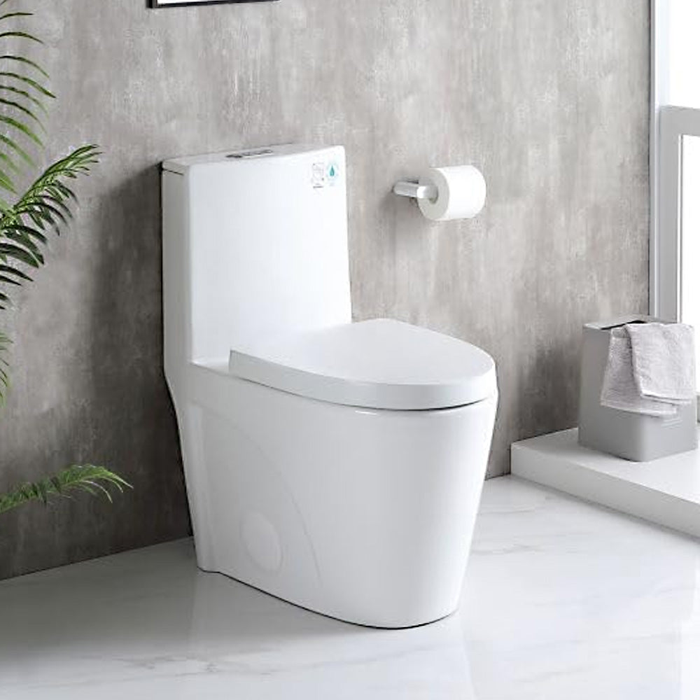 Bath Room-Toilet (US)  One Piece Ceramic Sanitary Toilets for Bathroom