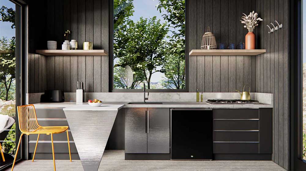 Obsidian Cabin: Luxury Prefab Cabin & Prefab House Solutions for Hotels and Inns