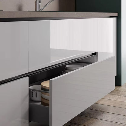 Kitchen-cabinet pull Aluminum alloy invisible handle