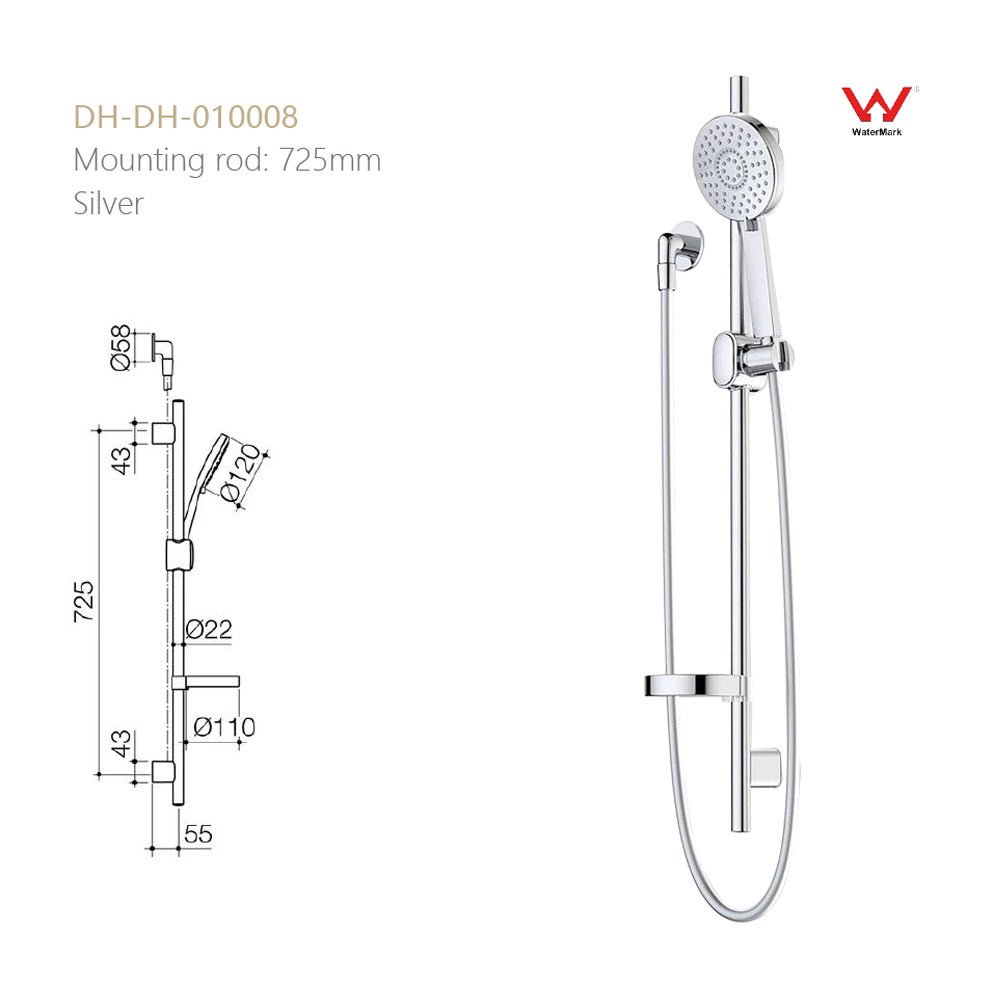 Bathroom shower faucet AS Water Mark Standard