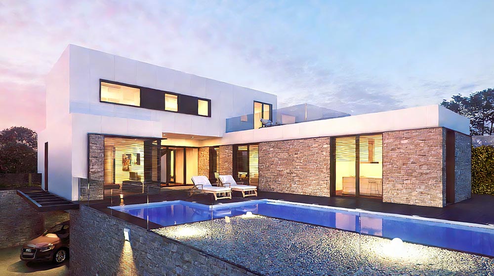 Build the Hallstatt House: Custom Luxury with Light Steel Frame Prefab Kits